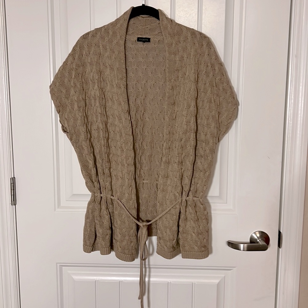 Talbots Cable Knit Cardigan